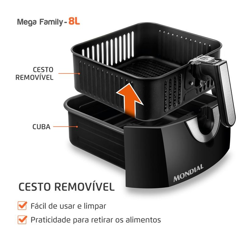 Air Fryer Mondial 110v