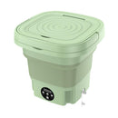 Mini Maquina De Lavar Roupas Dobrável Portatil 6,5 Litros