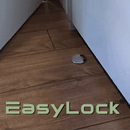 Batente de Porta Magnético Cromado - EasyLock [Cupom de 10% - LIMITADO]