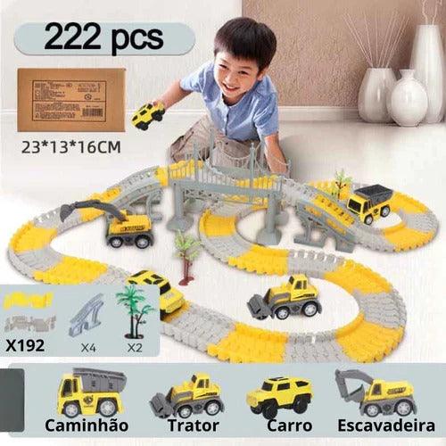 Kit de Trilhos e Carro Elétrico - Oferta Especial Dia das Crianças!