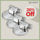 Batente de Porta Magnético Cromado - EasyLock [Cupom de 10% - LIMITADO]