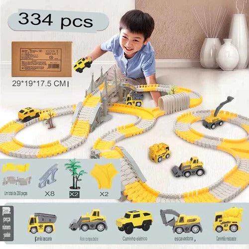 Kit de Trilhos e Carro Elétrico - Oferta Especial Dia das Crianças!