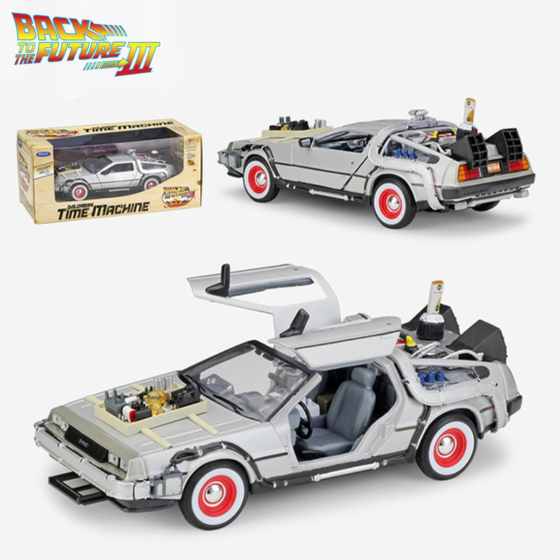 Miniatura Delorean Carro De Volta Para o Futuro