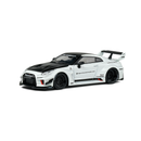 Miniatura Nissan GTR R35 LB Silhouette Branco