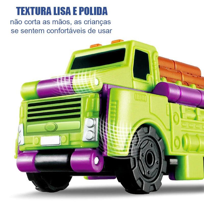 Kit com 3 Carros Reverso