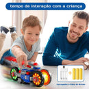 Motocicleta Interativa de Luz e Música