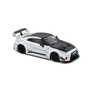 Miniatura Nissan GTR R35 LB Silhouette Branco