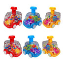 Kit de Carrinhos com Engrenagens Interativas