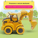 Kit com 3 Carrinhos de Construção