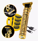 Barbeador Elétrico Profissional Golden Dragon - Faça a Barba em Poucos Segundos