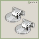 Batente de Porta Magnético Cromado - EasyLock [Cupom de 10% - LIMITADO]