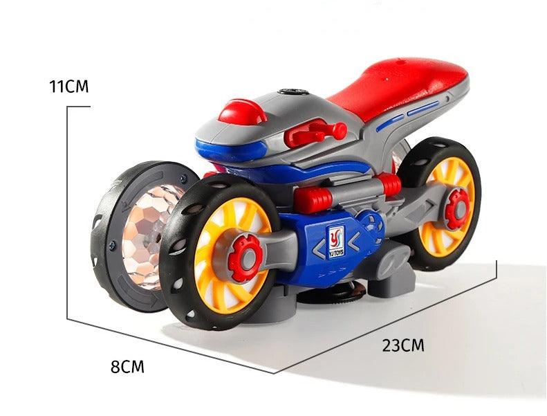 Motocicleta Interativa de Luz e Música