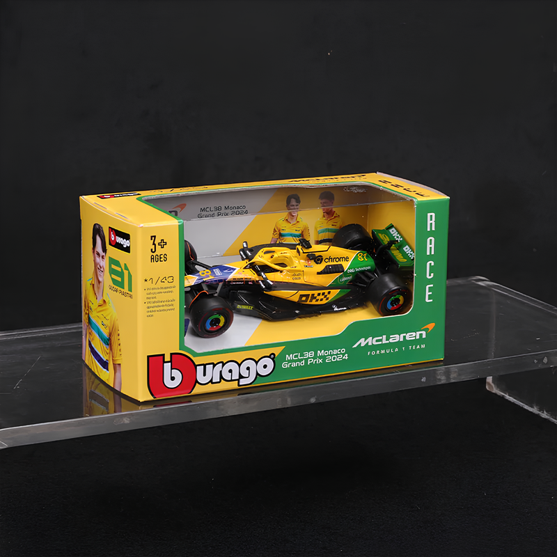 (2024) F1 Miniatura McLaren MCL38 Senna Mônaco