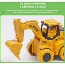 Kit com 3 Carrinhos de Construção