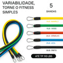 Kit 11 Peças de Elásticos Resistência - Bountys®