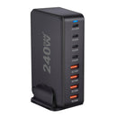 GaN Pro - Hub de Carga Rápida 8 em 1 Carregador USB-C 240W
