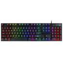 Teclado gamer mecânico com fio (rgb)