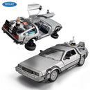 Miniatura Delorean Carro De Volta Para o Futuro