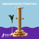 Arranhador interativo para gatos