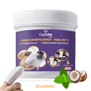 Lenços de limpeza odontológico para pets - Desenvolvido para pets que odeiam escovas (leve mais pague menos)