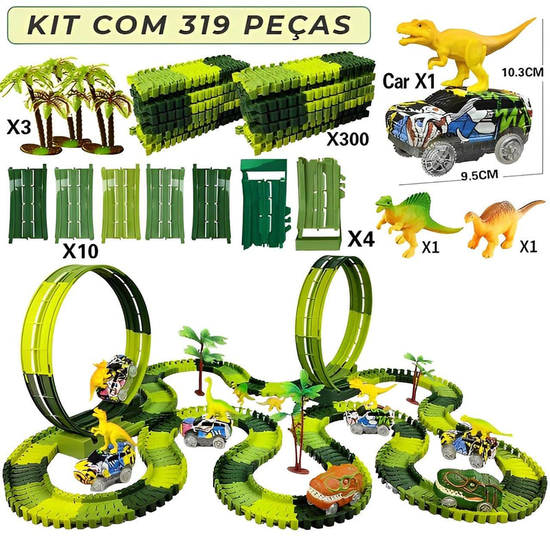 Super Pista de Dinossauros - Edição Limitada
