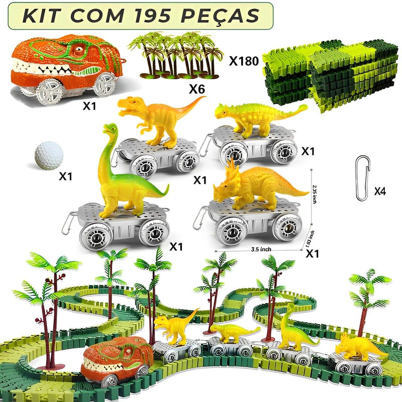 Super Pista de Dinossauros - Edição Limitada