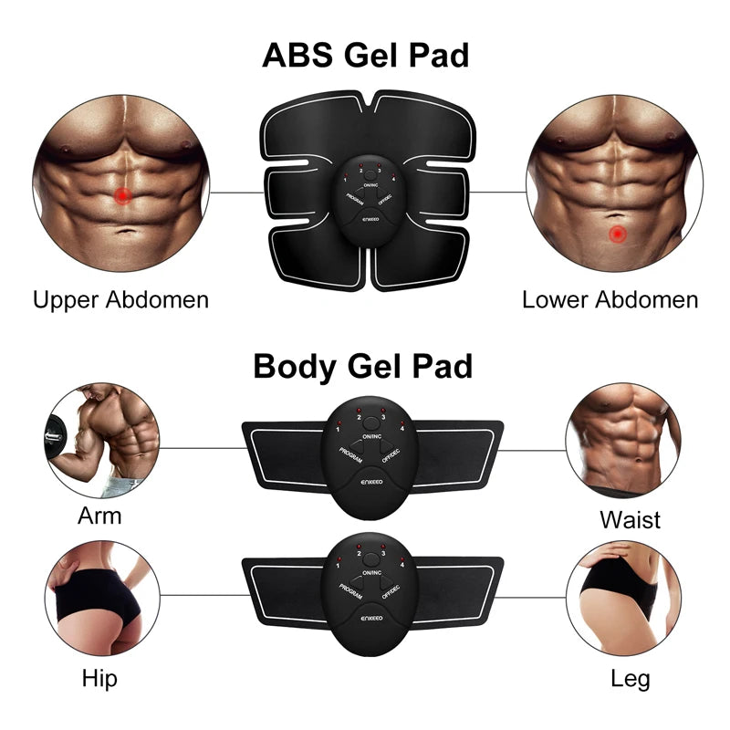Estimulador muscular elétrico sem fio