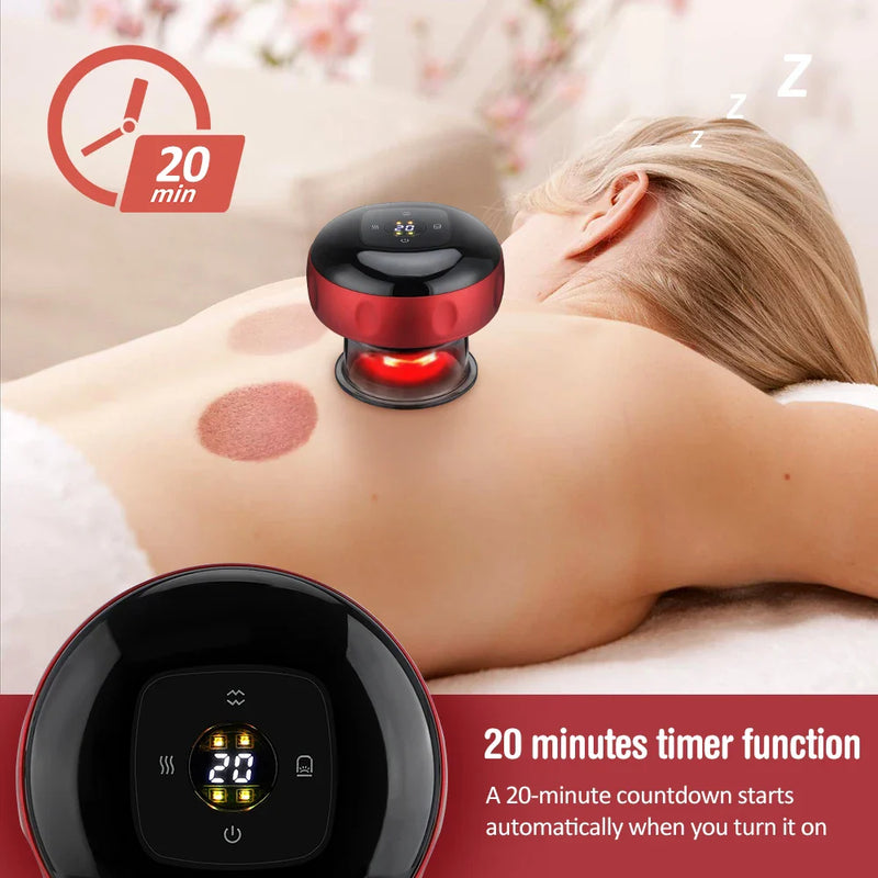 Aparelho de Massagem Relaxante com Ventosa - Cupping