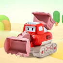 Kit com 4 Caminhões de Construção Interativo