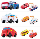 Kit com 3 Carros Reverso