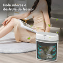 Lixeira Inteligente de 12L com Sensor Automático