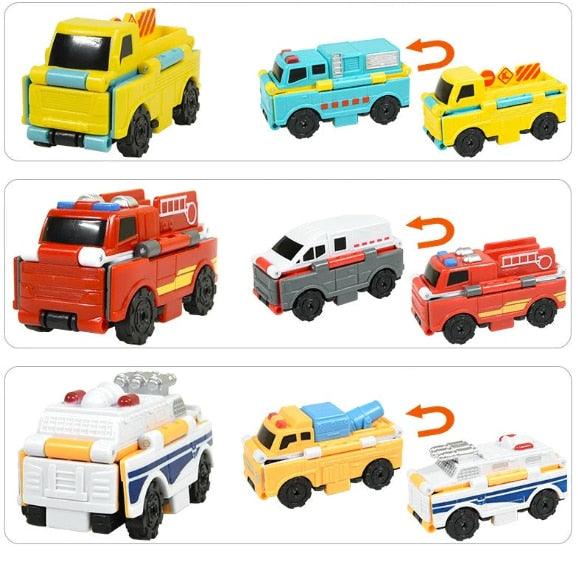 Kit com 3 Carros Reverso