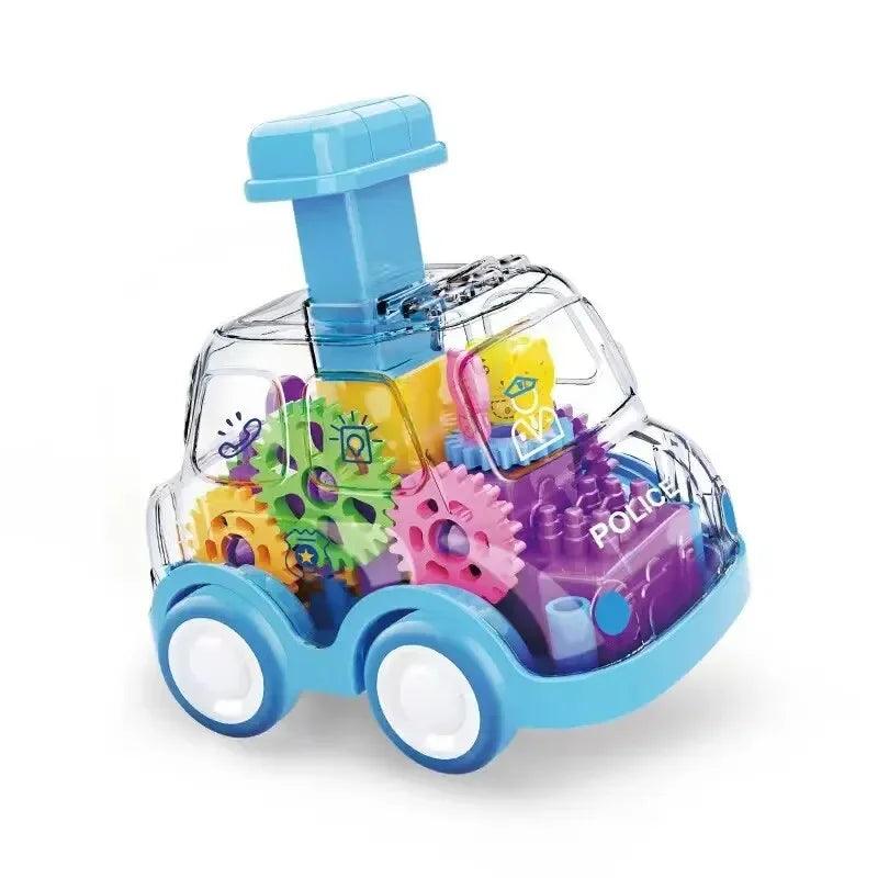 Kit de Carrinhos com Engrenagens Interativas
