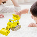 Kit com 4 Caminhões de Construção Interativo