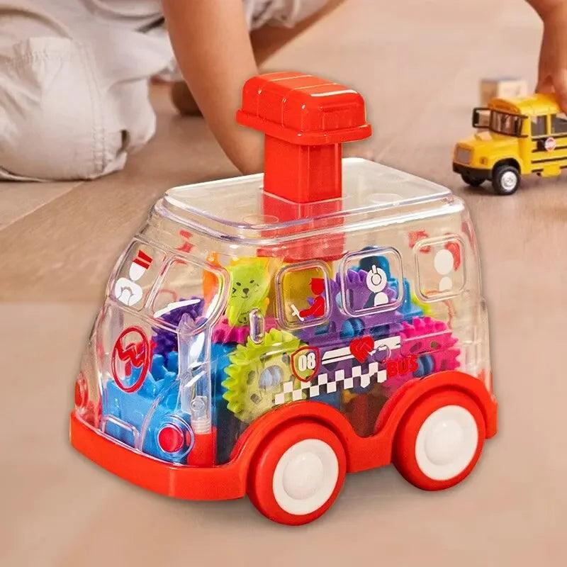 Kit de Carrinhos com Engrenagens Interativas