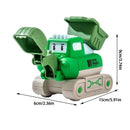 Kit com 4 Caminhões de Construção Interativo