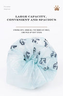 Garra Portátil Cocô Scooper com Saco de Lixo para Pets