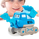 Kit com 4 Caminhões de Construção Interativo