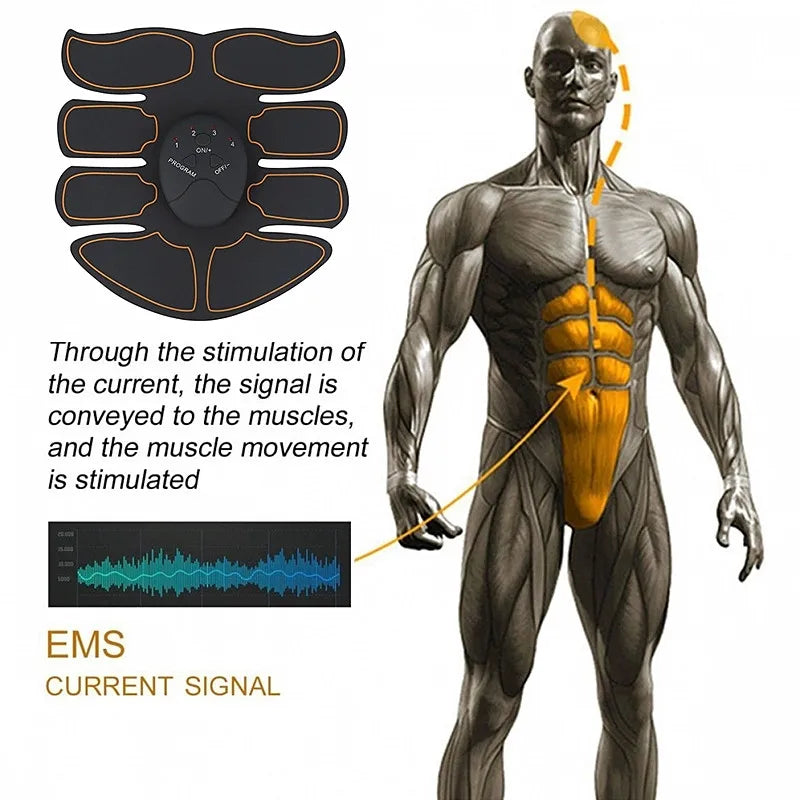 Estimulador muscular elétrico sem fio