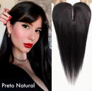 Topo De Cabeça (Cabelo Humano) - Para Alopecia, Falhas, Cabelos Ralos e com Queda