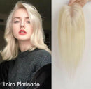 Topo De Cabeça (Cabelo Humano) - Para Alopecia, Falhas, Cabelos Ralos e com Queda
