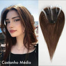 Topo De Cabeça (Cabelo Humano) - Para Alopecia, Falhas, Cabelos Ralos e com Queda