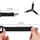 Prendedor de lençol Elástico Ajustável Cama Segura lençol Fixador Esticador Presilha Kit c/ 4