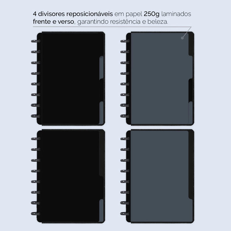 Caderno De Disco Capa Dura