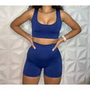 Conjunto Short Cintura alta