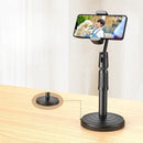Suporte Tripé Para Mesa Com  Mini Pedestal Ajustável 360° Ideal Para Gravação de Videos