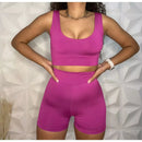 Conjunto Short Cintura alta