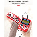 Mini Vídeo Game Clássico 400 Jogos Mini 2 Player Com Controle