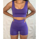 Conjunto Short Cintura alta