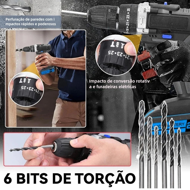 Furadeira Parafusadeira 21V